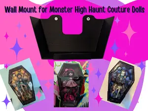 Wall Mount for Monster High Haunt Couture Dolls
