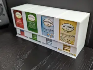 (Parametric) Tea Storage Box Organizer