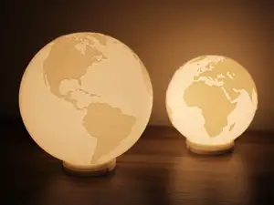 Earth Globe LED Lamp Kit 001