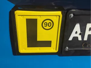 Learners Plate Mounting Bracket For Cars