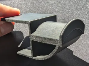 Yet another headphone holder - IKEA Ekbacken