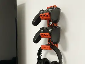 Honeycomb Controller & Headphone Wall Mount