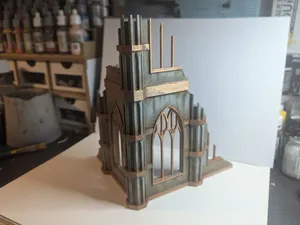 Imperial Sector Two Storey Ruins - *Grim Edition*