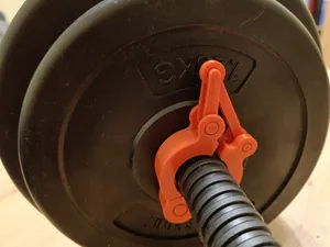 Dumbbell clamp 25mm - Dumbbell quick release