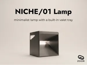 NICHE/01 Brutalist Lamp