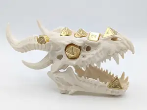 Dice Display Ancient Dragon Skull