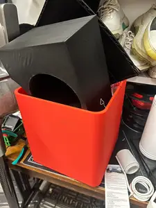 Strong Plastic Trash Bin