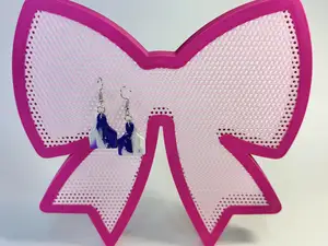 Wall Mounted Bow Earring Holder | Cute Room Decor