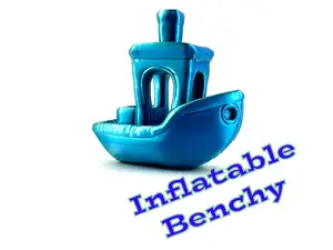 The inflatable Benchy!!