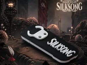 hollow knight phone stand and keychain