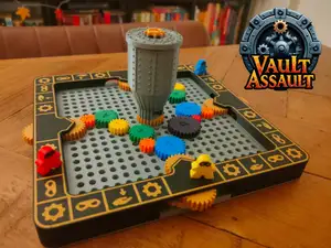 Vault Assault - Unique, Fully Printable Board Game