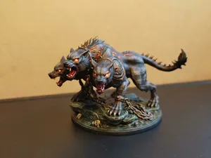 Miniatura D&D - Cerberus - (Base 50 mm)