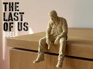 Joel Sitting on Ledge / Shelf - The Last of Us
