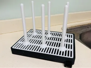 Six-Slot Bottle Drying Rack V2