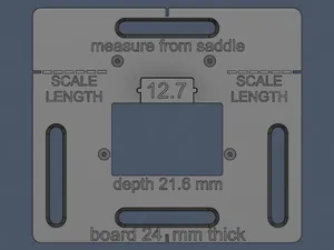 Kahler 2300/2310/2315/2320 routing template