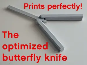 The optimized butterfly knife