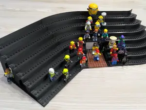 Minifiguren Tribüne / Stadion / Display modular