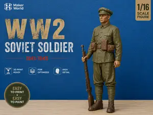 WW2 Soviet Soldier 1941–1945