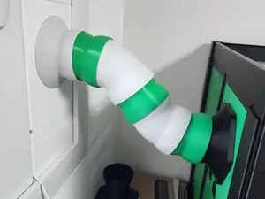 (SNUG 창문형 환풍기) Flexible Segmented Pipe