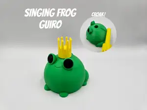 Singing Frog Guiro