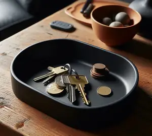 Designer Catch All Tray "Ovalism"