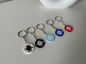 3D printed Olympic Weight Plate Keychain