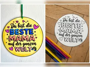 Ausmalbild zum Muttertag 