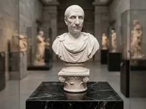 Giulio Cesare su Busto