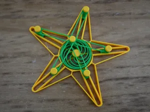 Quintuple piston fidget.