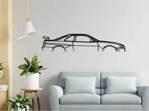 Nissan Skyline R34 GTR Wall Art