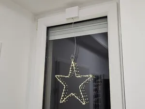 Fensterhaken für Weihnachtsbeleuchtung