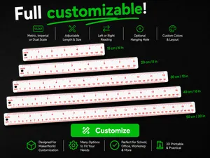 Customizable Parametric Ruler