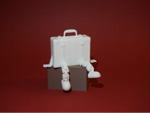 Articulated luggage / suitcase