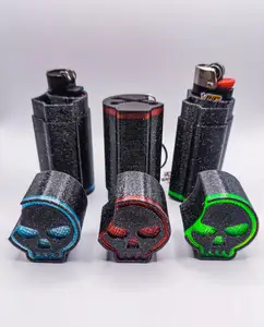 Cigarette and Ligher Case Holder BIC or KLIPPER