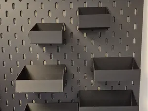 IKEA Skadis Angled Storage Bin – 6 Sizes