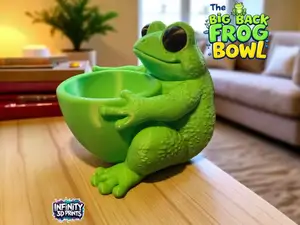 BIG BACK FROG BOWL - CHANGE - KEYS - ECT