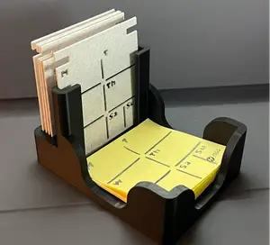 Sticky Note Stencil Station