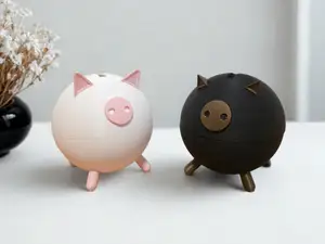 PorkVault — Piggy Bank with Screw-Lid