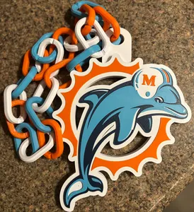1997 Miami Dolphins Oversized Logo 