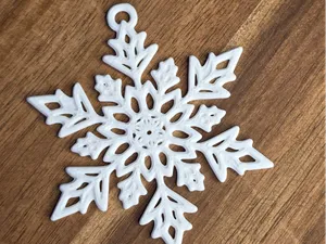 Rosette Lace Snowflake Hanging Ornament