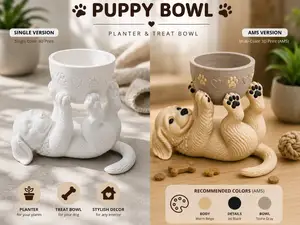 Puppy Bowl – Planter & Treat Bowl