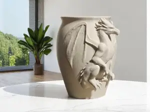 dragon vase