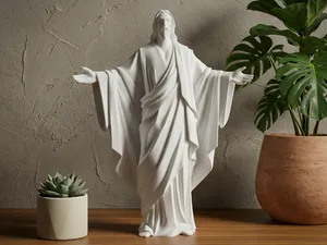 Minimalist Jesus Ornament