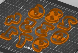 Number Cookie Cutters