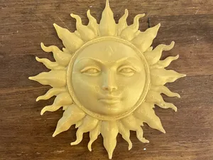 Sun Face Wall Decor (Fridge Magnet)