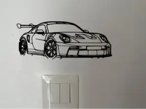 Wall Decor Porsche 911