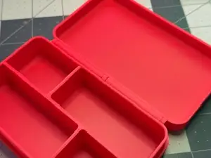 Print In Place Hinged Storage Box