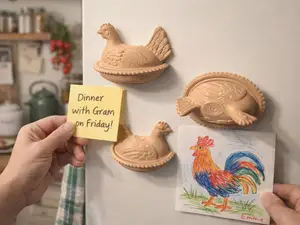 Hen on the Nest Refrigerator Magnets