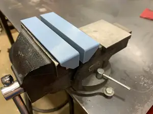 Bench Vise Soft Jaw - for 5" Vise - PETG/PLA/TPU