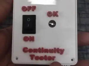 Continuity tester box